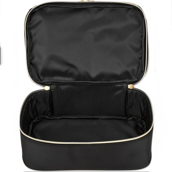 Kestrel Black Double Zip Train Makeup Case - Picture 5 of 8